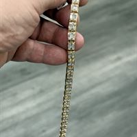 Baguette links and clasp